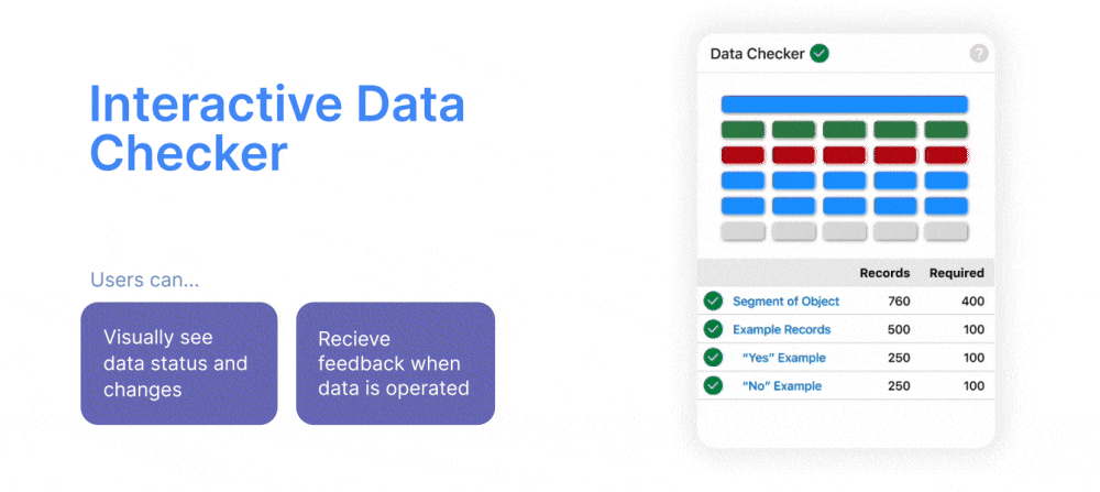 A GIF showing how the interactive data checker works